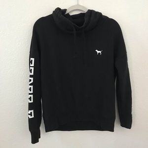 PINK Brand Funnel-Neck Sweater